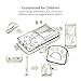 wiwoo B4 MP3 Player for Kids, 8GB Portable Cute Cartoon Music Player with Fun Game FM Radio Voice Recorder E-Book Video Play Photo Viewer (Pink)