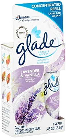 SC Johnson Glade Sense &amp; Spray Lavender &amp; Vanilla Automatic Freshener .43oz