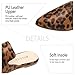 Maypie Womens Flat Mules Closed Pointed Toe Slip On Loafer Slides Backless Shoes, Leopard, 10 B(M) US