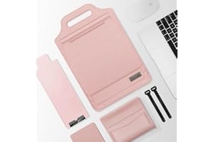 Tillytech Laptop Case Sleeve for MacBook Neo (A18 Pro) 2026 A3404 A3204, Protective Portable Ultra-Slim Leather Cover with Mo