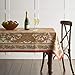 Maison d' Hermine Table Cloth Rectangle Table 100% Cotton 60 x 108 Inches Tablecloth Reusable Decorative Everyday Use for Dining Room, Farmhouse, Home, Party, Festive & Wedding - Kashmir Paisley