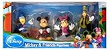 Beverly Hills Teddy Bear Company Disney Mickey and Friends Toy Figure Playset, 4-Piece