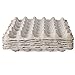 Biodegradable Chicken Egg Flats - Holds 30 Eggs Securely, (pack of 6)