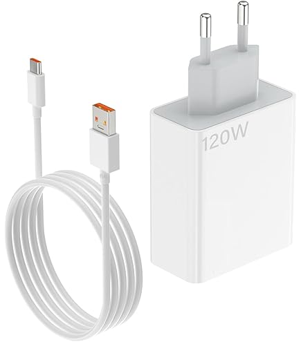 Amazon.com: 120W Fast Charger for Xiaomi 14 13 12 12t 12s Pro Lite