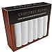 Geoffrey Beene Valet of 6 Handkerchiefs 100% Cotton White Gift Box Set