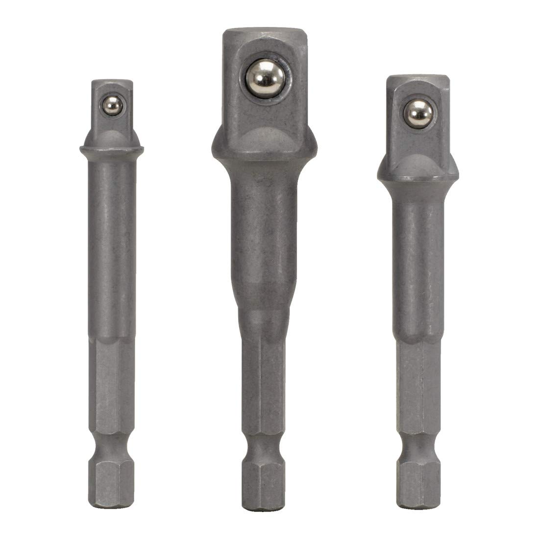 KS Tools 514.1105 Socket adaptor set, 3 pcs, 1/4"