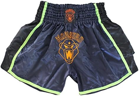 Monstro Fight Gear New Hellcat Muay Thai Shorts - Kickboxing, Thai Boxing, MMA