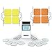 HealthmateForever 15 Modes Digital Pulse Pain Relief Device| TENS CT15AB with 16 Long Life Pads | Back Shoulder Muscle Soreness | Improve Muscle Performance | 4 Outputs FDA Cleared