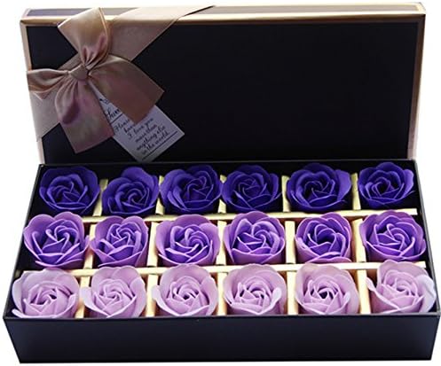 Isidora Scented Soap Flowers Gift Set (Purple)