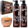 Nuspa Moroccan Argan Oil Conditioner, Shampoo and Hair Mask Set – Ultra Rich Care, Color Safe with Long Lasting Shine…