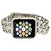 NO1seller Top Bands Compatible for Apple Watch 38mm 42mm, Metal Cowboy Style Bracelet Strap Replacement Wristband for Apple Watch Series 4 40mm 44mm 3/2/1,Sport,Nike,Edition