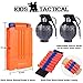 Tepsmigo Kids Tactical Vest Kit for Nerf G-UNS N-Strike Elite Series with Foam Dart Toy G-un (Color B)