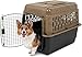 Petmate Ruffmaxx Camouflage Dog Kennel Pet Carrier & Crate,Eco Friendly 32' (30-50 Lb),Outdoor/Indoor for Large,Medium,and Small Dogs-Made from Recycled Material w/360-Degree Ventilation, Made in USA