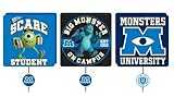 Disney Monsters University 3-Pack Wall Hooks