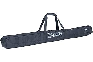 Element Equipment Deluxe Padded Ski Bag Single - Premium High End Travel Bag