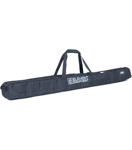 Amazon.com : Sportube Traveler Single Ski Bag, Black/Green