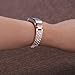 bayite Metal Bands Compatible with Fitbit Alta and Alta HR, Jewelry Bangle Adjustable Bracelet with Rhinestone?(Rose Gold, 5.5