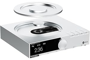 AOSHIDA SMSL PL200 HiFi CD Players, Home MQA-CD Player, AK4499EX Chip DSD512 32Bit/768kHz, USB/CD Player Input, XLR/RCA/Coax/Opt/6.35mm Headphone Output, Fully Balanced Decoding MQA DAC