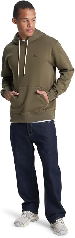 Herren-Kapuzenpullover, Salzwasser, Braun