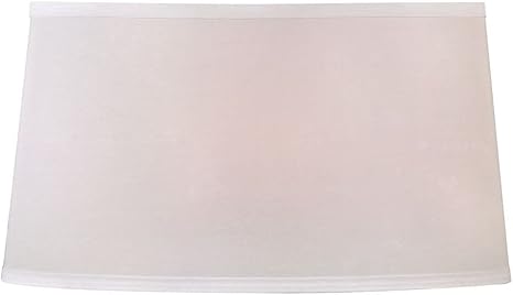 white oval lamp shade