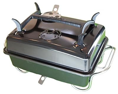 The Clean Hands & Charcoal Saving Large Portable Charcoal Grill by Raptor Grilling