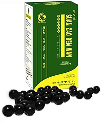 Suan Zao Ren Wan- Insomnia Relief Pills- 200ct by Hwa Bao Tang