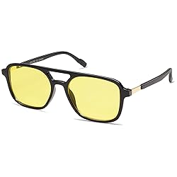 SOJOS Retro Aviator Sunglasses for Women Men,Trendy