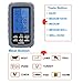  Meat thermometer digital grill oven or smoker remote food thermometers | The best wireless accessories for safe remote bbq grilling, kitchen cooking, smokers and you can even make candy (Grey)