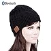 Zibaar Bluetooth Hat Bluetooth Beanie with Bluetooth V5.0 Beanie Headphones Built-in Stereo Speakers and Microphone Hands Free Talking Polar Fleece Beanie Hat for Men Women Unisex Black