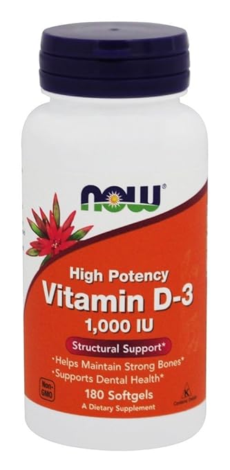 Amazoncom Now Foods Vitamin D 3 1000 Iu 180 Softgels 5