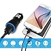Car Charger,TechRise 2-Port Dual USB Car Charger Cigarette Charger with Smart-Adaptive Rapid Charging Technology for iPhone 6, iPad Pro / Air 2 / mini 3, Galaxy S6 / S6 Edge and More-Black