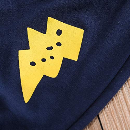 Romper Bodysuit Toddler Girl,Newborn Infant Baby Boys Girls Short Sleeve Cartoon Tops Shirt+Pants Outfits Set,Girls' Underwear,Yellow,100