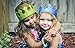 Boy Toddler Crown Play Time Glitter Stretch Crown Set: Orange, Blue, Lime, Silver Boy Girl Toddler