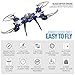NATIONAL GEOGRAPHIC Quadcopter Drone - With Auto-Orientation and 1-Button Take-Off for Easy Drone Flight - 360 Degree Flips - Altitude Hold - Great for Kids and New Pilots