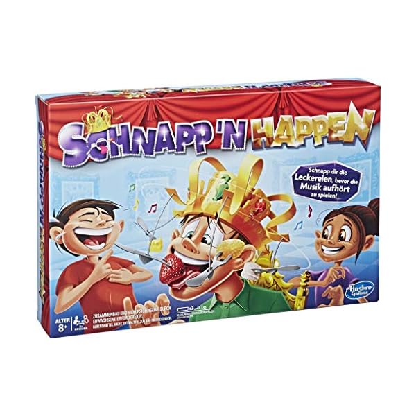 Hasbro Gaming E2420100 - Schnapp n Happen Familienspiel