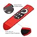 OEAGO Silicone [Anti Slip] Shock Proof Cover Case for All-New Fire TV with 4K Alexa Voice Remote (2017 Edition) (2nd Gen) / Fire TV Stick Alexa Voice Remote (Red)