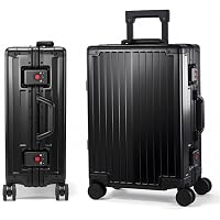 Amazon.com | UrbanExplorer All Aluminum Carry On Luggage 22x14x9