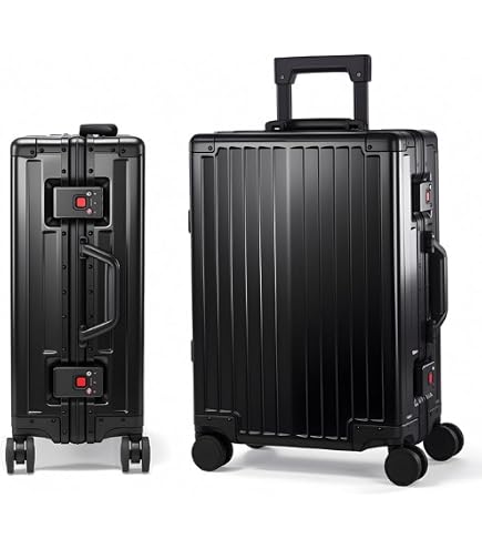 Amazon.com | UrbanExplorer All Aluminum Carry On Luggage 22x14x9
