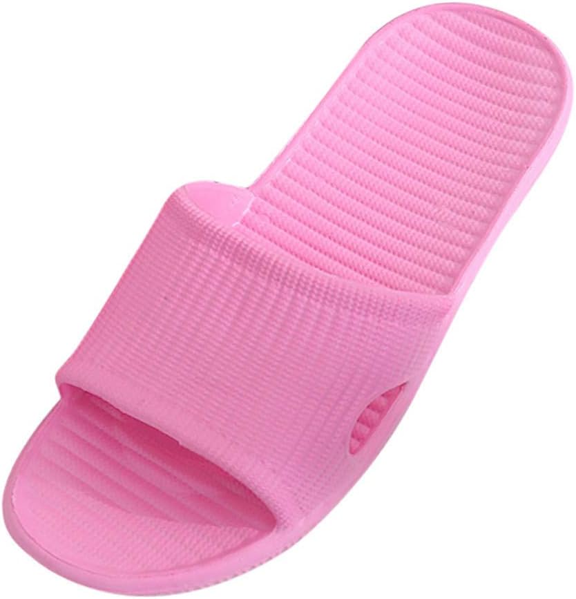 Slippers Women Men Unisex Adult Matching Family Soft Flat Heel Bath Bathroom Home Shoes Summer Open Toe Sandals Beach Shoes Clog