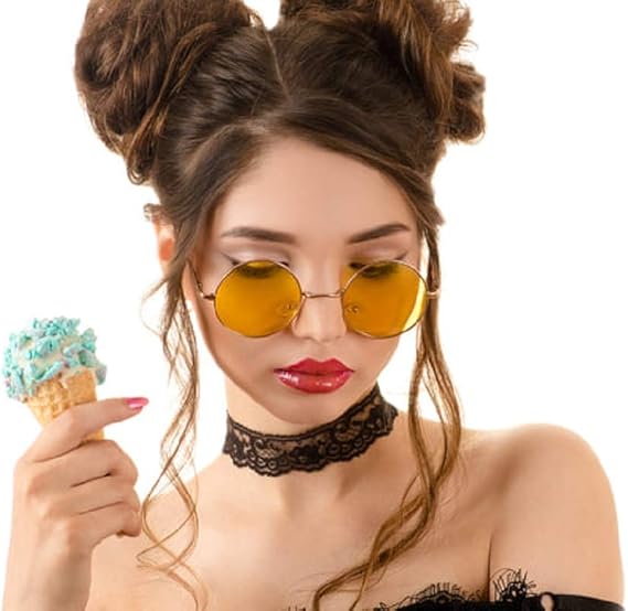 big hippie sunglasses