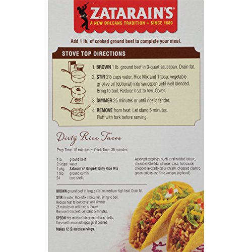 Zatarain's Dirty Rice, 8 oz