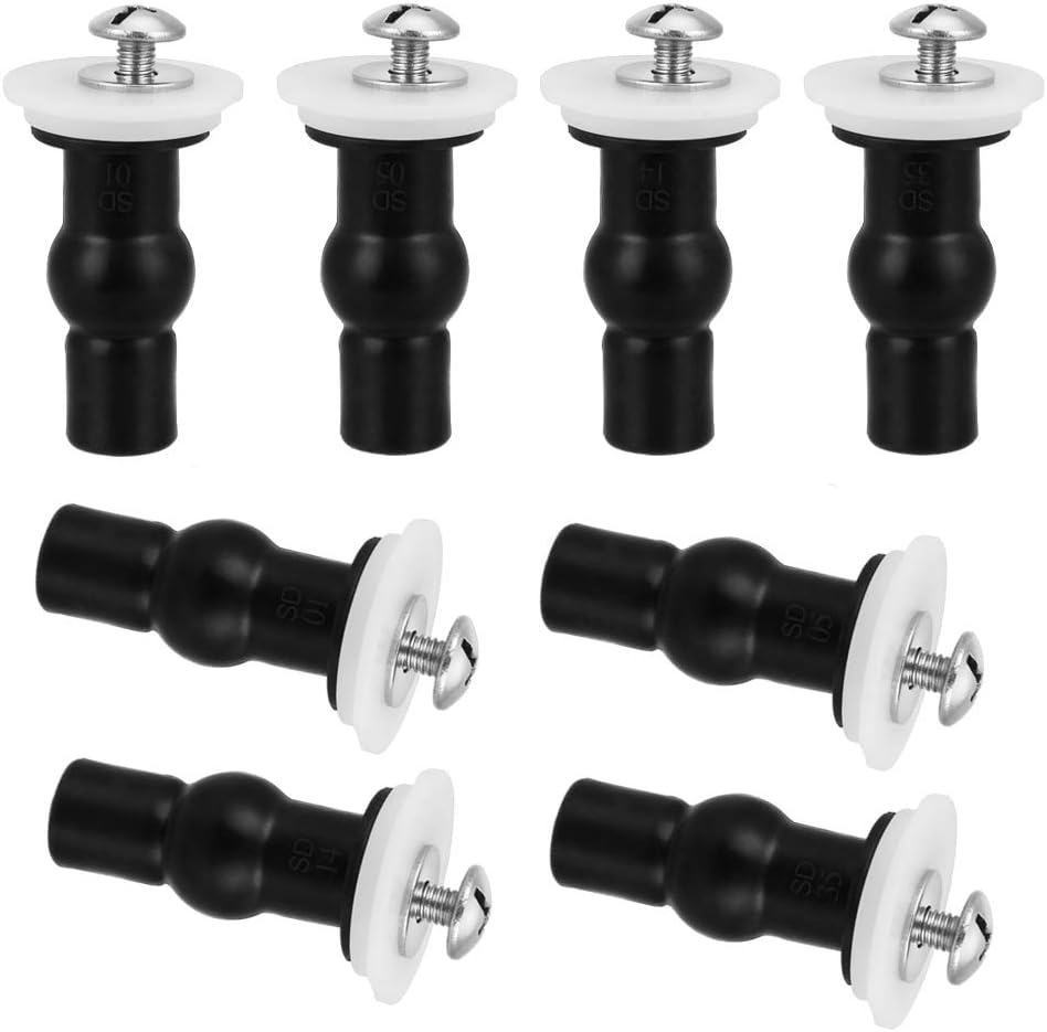 8Pack Toilet Seat Screws Universal Toilet Seats Fixing Kit Toilet Seat
