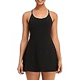 Womens Tennis Dress, Workout Dress with Built-in Bra & Shorts Pockets Exercise Dress for Golf Athletic Dresses for Women