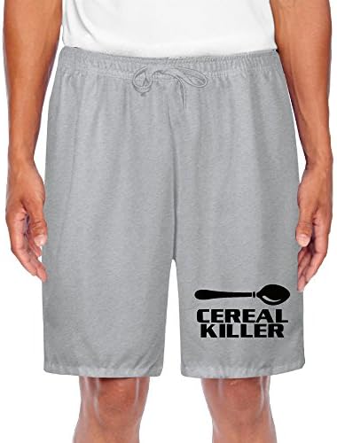 Men's Sports CEREAL KILLER Christmas Birthday Gift Sweat Pants Shorts