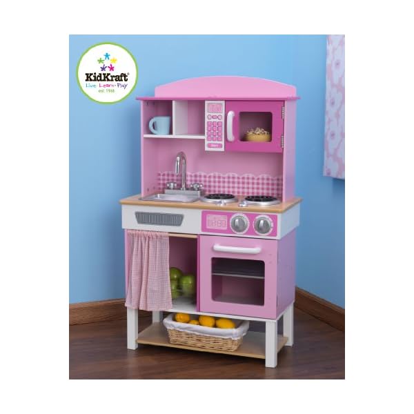 KidKraft 53198 Home Cookin Spielküche aus Holz für Kinder – Bild 3