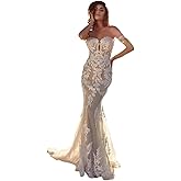 Dexinyuan Lace Tulle Wedding Dresses for Bride Boho Beach Wedding Gowns 2026 for Women