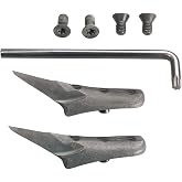 Klein Tools 07 Replacement Tree Climbing Gaffs | Made in USA, Gaffs Include TORX Screws and Wrench