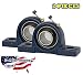 2 Pieces- UCP204-12, 3/4 inch Pillow Block Bearing Solid Base,Self-Alignment, Brand New primary