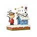 Enesco Peanuts by Jim Shore Charlie Brown with Decorated Doghouse Stone Resin, 7” Figurine