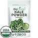Biofinest Kale Vegetable Powder - 100% Pure Freeze-Dried Antioxidants Superfood - USDA Certified Organic Vegan Raw Non-GMO - Boost Digestion & Skin Care - Smoothie Beverage Blend (4 oz Resealable Bag)